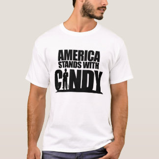 Amerika staat met Cindy T-shirt