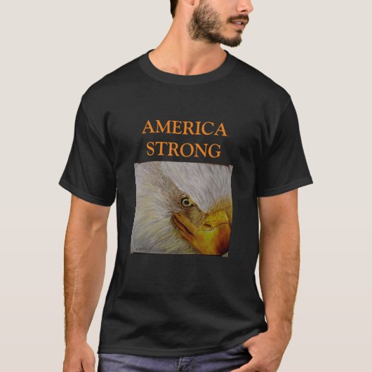 AMERIKA STRONG T-SHIRT (Voorkant)