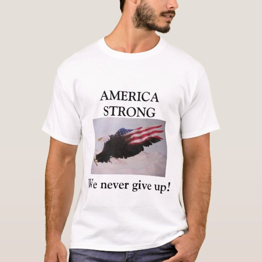 AMERIKA STRONG T-SHIRT (Voorkant)