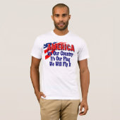 Amerika T-shirt (Voorkant volledig)