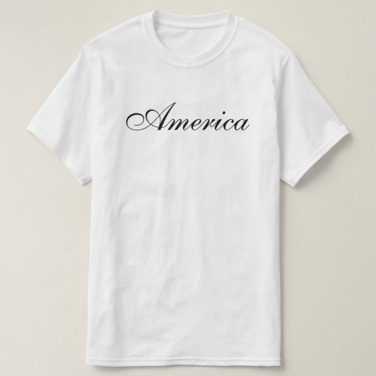 Amerika T-Shirt (Design voorkant)