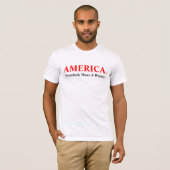 Amerika. T-shirt (Voorkant volledig)