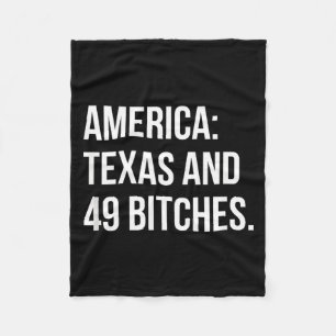 Amerika Texas En 49 Es Fleece Deken
