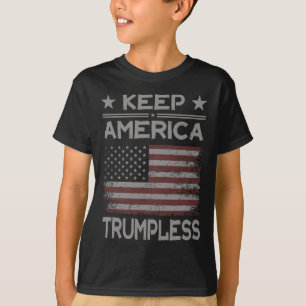 Amerika Trumpless - Anti Trump Verdrietig Amerikaa T-shirt