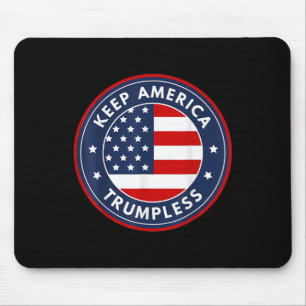 Amerika Trumpless Grappig Anti Trump 2024 Pro Demo Muismat