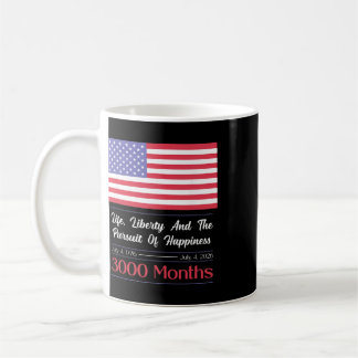 Amerika Usa 3000 Maanden 250 Jaar Juli 4 1776-2026 Koffiemok