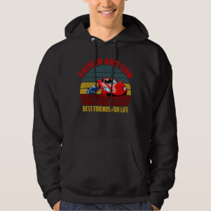 Amerika Vader en Zoon Beste Vriend voor het Leven  Hoodie