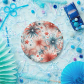 Amerika viert papieren bordje (Feest)