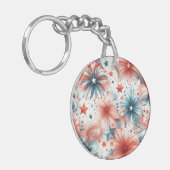 Amerika viert sleutelhanger (Voorkant Links)