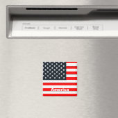 Amerika Vintage Reizen Toerisme Magneet (Insitu (Vaatwasser))