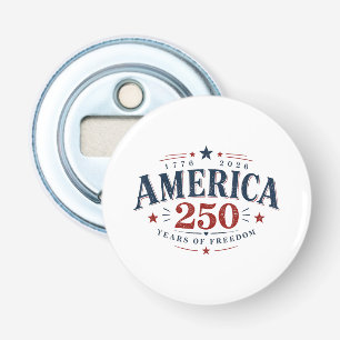 Amerika VS 250e, 250 jaar vrijheid Button Flesopener