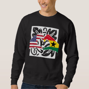 Amerika VS Amerikaan Ghana Ghanaiaan Melanine Geme Trui