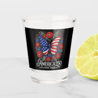 Amerika VS Vlag 250 1776 2026 250ste verjaardag 4t Shot Glas
