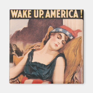Amerika wakker maken magneet
