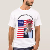 AMERIKA WEER ARM MAKEN T-SHIRT (Voorkant)