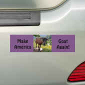 Amerika weer Bumpersticker maken (Op auto)