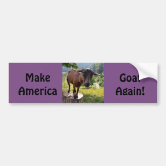 Amerika weer Bumpersticker maken