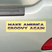 Amerika weer Bumpersticker maken (Op auto)