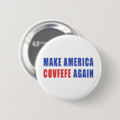 Amerika weer een duw geven ronde button 5,7 cm (Voorkant /achterkant)