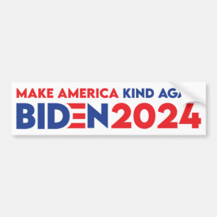 Amerika weer gek maken, Biden President 2024 Bumpersticker