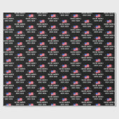 Amerika weer geweldig maken cadeaupapier (Vlak)