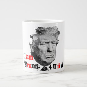 Amerika weer geweldig maken grote koffiekop