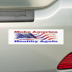 Amerika weer gezond maken bumpersticker