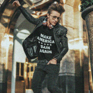 Amerika weer gezond maken t-shirt