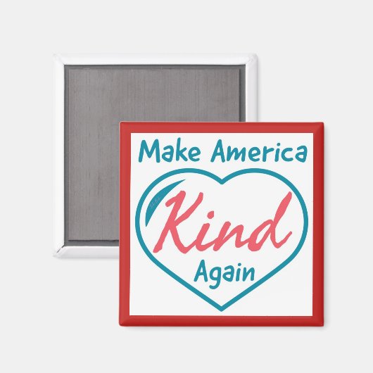 Amerika weer in het harnas magneet (Voorkant / Achterkant)