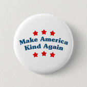 Amerika weer in het harnas ronde button 5,7 cm (Voorkant)