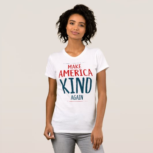 Amerika weer in het harnas t-shirt (Voorkant volledig)