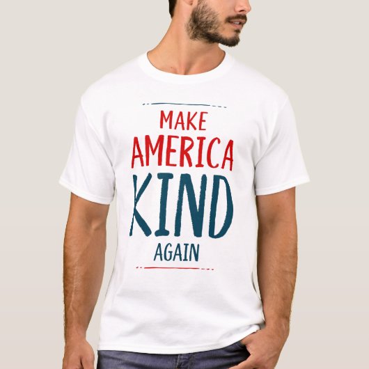 Amerika weer in het harnas t-shirt (Voorkant)
