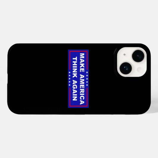 Amerika weer laten denken Case-Mate iPhone case (Achterkant (horizontaal))