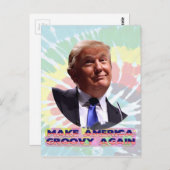 Amerika weer laten groeien door Stropdas-kleurstof Briefkaart (Voorkant / Achterkant)