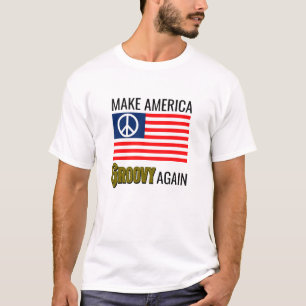 Amerika weer op T-shirt maken