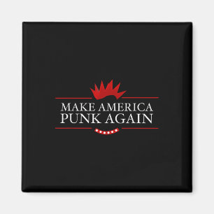 Amerika weer Punk maken tegen Trump Rock Gift Idee Magneet
