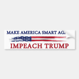 Amerika weer slim maken Beleef Trump Bumpersticker