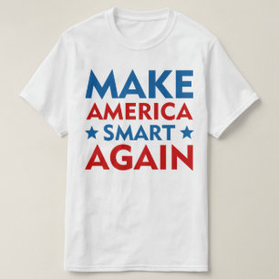 Amerika weer slim maken t-shirt