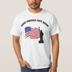 Amerika weer veilig maken t-shirt