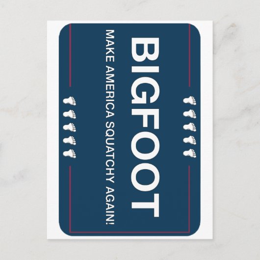 Amerika weer vierkant maken briefkaart (Voorkant)