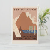 Amerika Welkom in Montana | oldtimerreis (Staand voorkant)