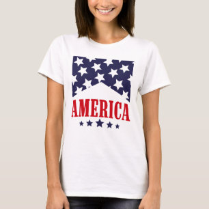 Amerika Western 4 juli T-shirt