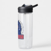 Amerikaan 4 juli waterfles (Links)