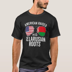 Amerikaan opgegroeid met Wit-Russische roet VS Wit T-shirt