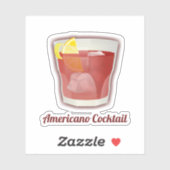 Amerikaan Sticker (Vel)