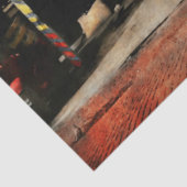 Amerikaan - Tekenen - Vervoertijd 1936 Tissuepapier (Detail)