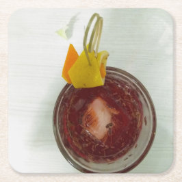 Amerikaan Vierkante Kartonnen Onderzetter