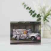 Amerikaan - We verkopen Ice Cream Briefkaart (Staand voorkant)