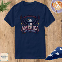 Amerikaans 250-jarig jubileum heren T-shirt