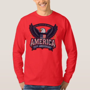 Amerikaans 250-jarig T-shirt
